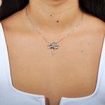 Abalone Palm Tree Pendant Pendant Island by Koa Nani 