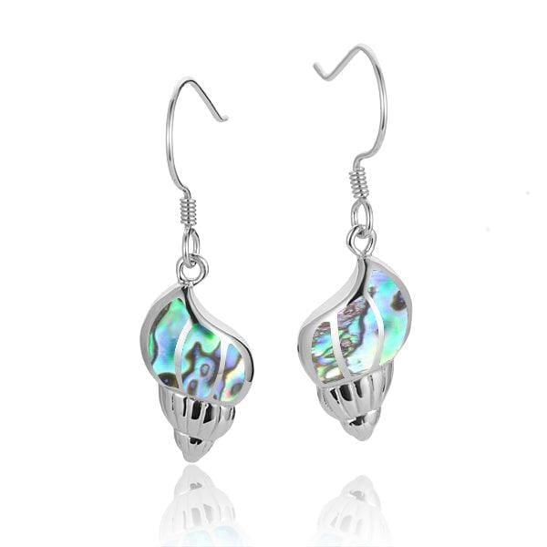 Abalone Seashell Earrings Earrings Island by Koa Nani 