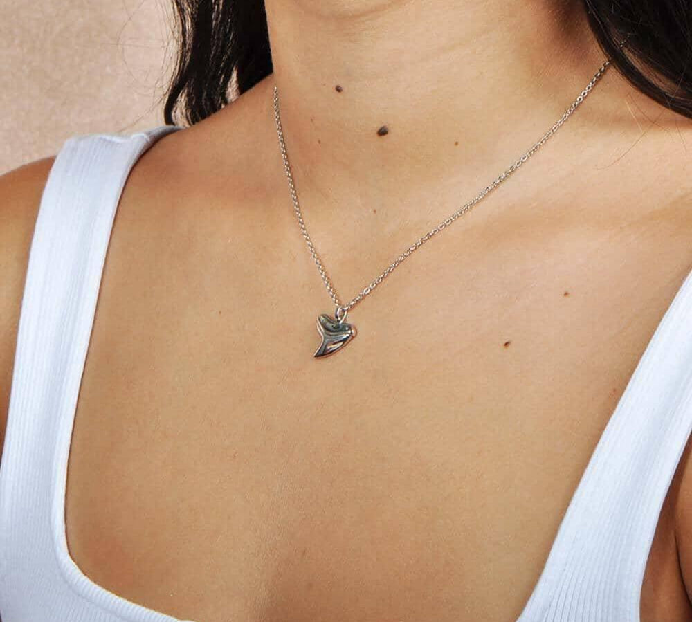 Abalone Shark Tooth Pendant Pendant Island by Koa Nani 