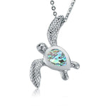 Abalone Waikiki Honu Pendant Pendant Island by Koa Nani 