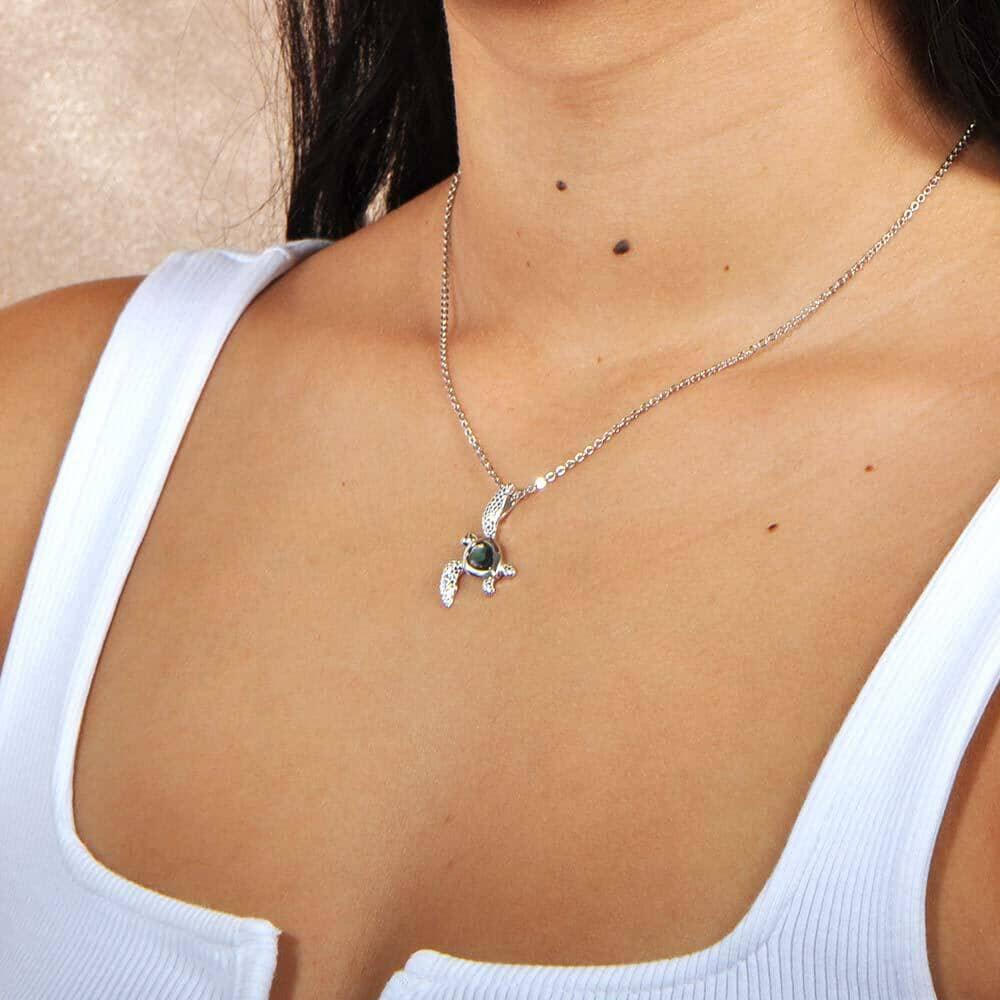 Abalone Waikiki Honu Pendant Pendant Island by Koa Nani 