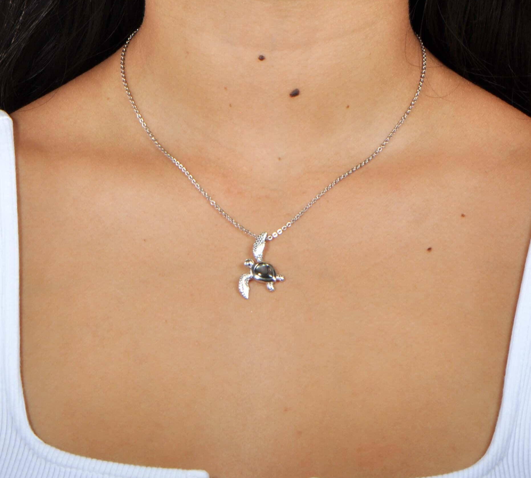 Abalone Waikiki Honu Pendant Pendant Island by Koa Nani 