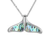 Abalone Whale Tail Pendant Pendant Island by Koa Nani Medium 