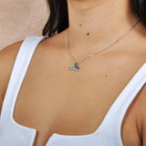 Abalone Whale Tail Pendant Pendant Island by Koa Nani 