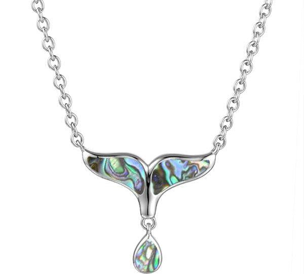 Abalone Whale Tail Water Necklace Necklace Island by Koa Nani 