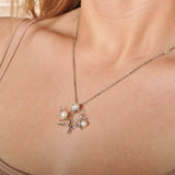 Akoya Pearl Coral Pendant Pendant Island by Koa Nani 