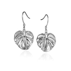 Anthurium Hook Earrings Pendant Island by Koa Nani 