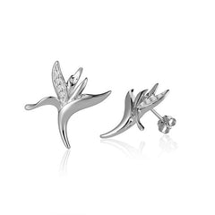 Bird of Paradise Earrings Earrings Island by Koa Nani 