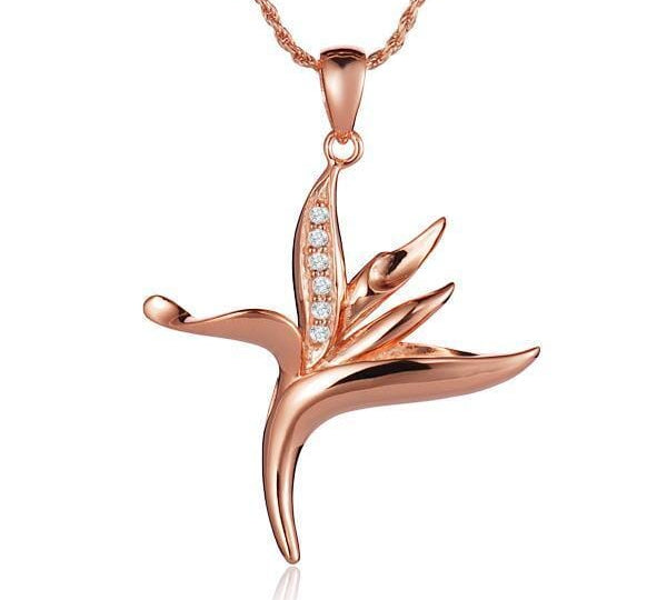 Bird of Paradise Pendant Pendant Island by Koa Nani Large 