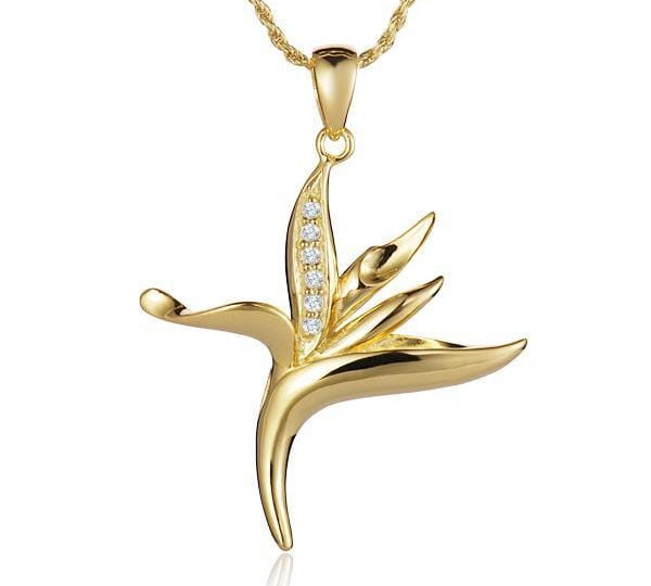 Bird of Paradise Pendant Pendant Island by Koa Nani Large 