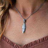 Black Barefoot Surfboard Pendant Pendant Island by Koa Nani 