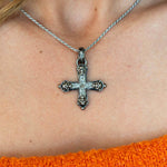 Black Constantine's Skull Cross Pendant Pendant Island by Koa Nani 