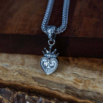 Black Queen's Heart Pendant Pendant Island by Koa Nani 