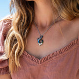 Black Serpent Hook Pendant Pendant Island by Koa Nani 