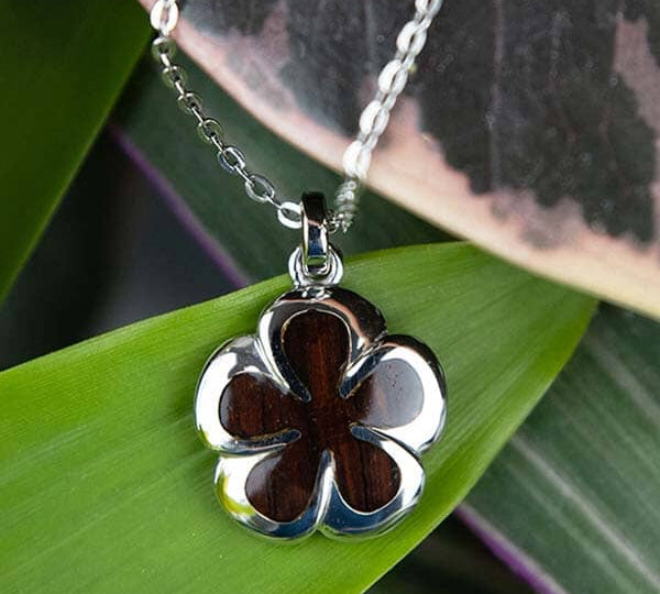 Cocobolo Blossom Pendant Pendant Island by Koa Nani 