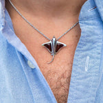 Cocobolo Eagle Ray Pendant Pendant Island by Koa Nani 