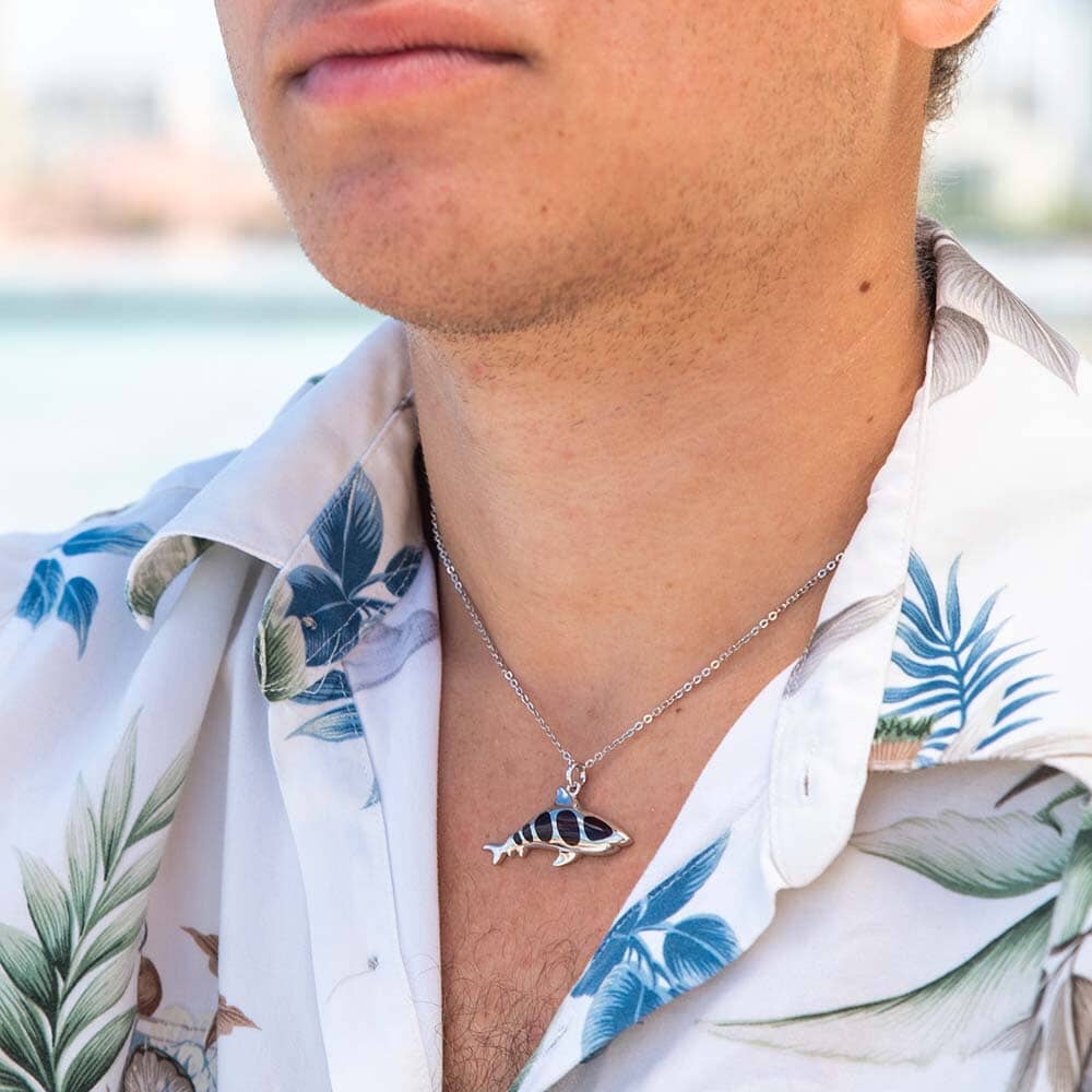 Cocobolo Shark Pendant Pendant Island by Koa Nani 