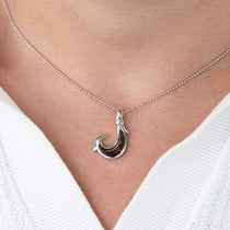 Cocobolo Warrior Fishhook Pendant Pendant Island by Koa Nani 