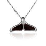 Cocobolo Whale Tail Pendant Pendant Island by Koa Nani Medium 