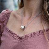 Dark Ocean Barrel Pendant Pendant Island by Koa Nani 