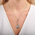 Engraved Chained Heart Pendant Pendant Island by Koa Nani 