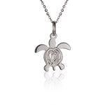 Engraved Honu Pendant Pendant Island by Koa Nani 