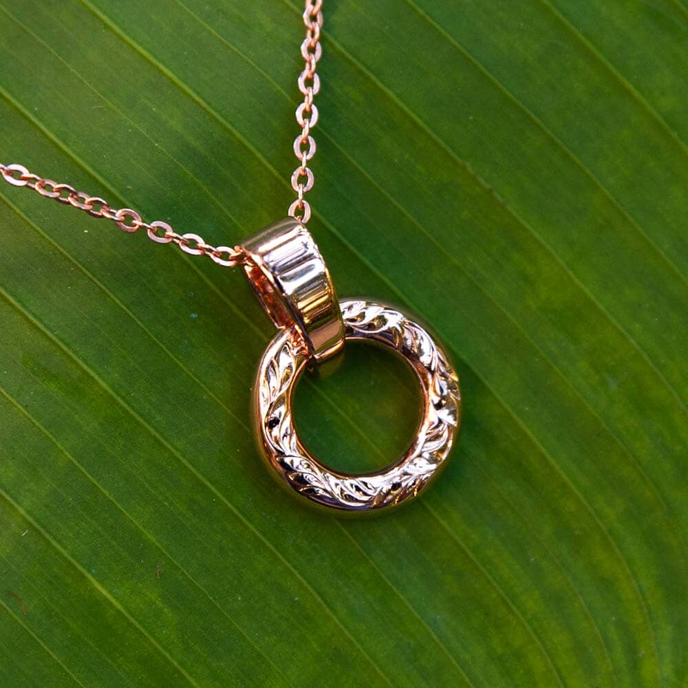 Engraved Infinity Pendant Pendant Island by Koa Nani 