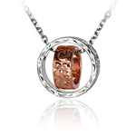 Engraved Infinity Ring Pendant Pendant Island by Koa Nani 