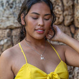 Engraved Lock & Key Pendant Pendant Island by Koa Nani 