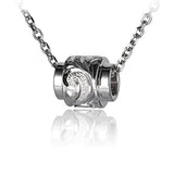 Engraved Mauka Barrel Pendant Pendant Island by Koa Nani 
