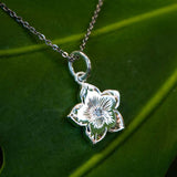 Engraved Sakura Pendant Pendant Island by Koa Nani 