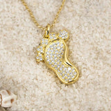 Footprint in the Sand Pendant Pendant Island by Koa Nani 