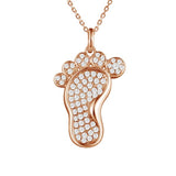 Footprint in the Sand Pendant Pendant Island by Koa Nani Rose Gold 