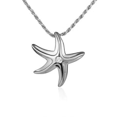 Hau'oli Starfish Pendant Pendant Island by Koa Nani Small 