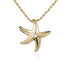 Hau'oli Starfish Pendant Pendant Island by Koa Nani Small 