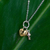 Heart & Key Charm Pendant Pendant Island by Koa Nani 