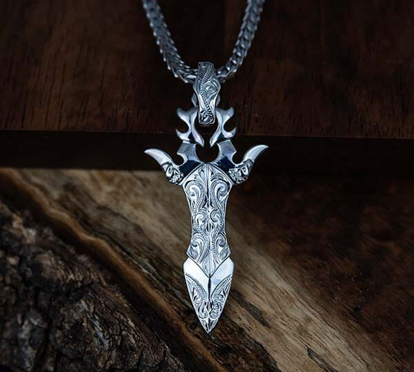 Heaven’s Sword Pendant Pendant Island by Koa Nani 