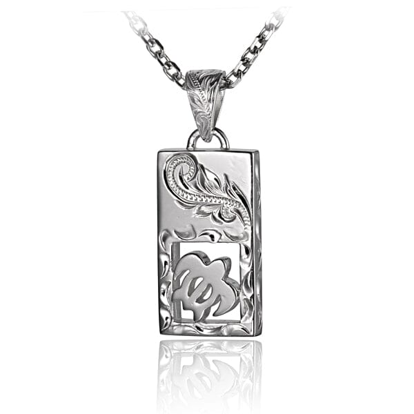 Honu Guide Bar Pendant Pendant Island by Koa Nani 