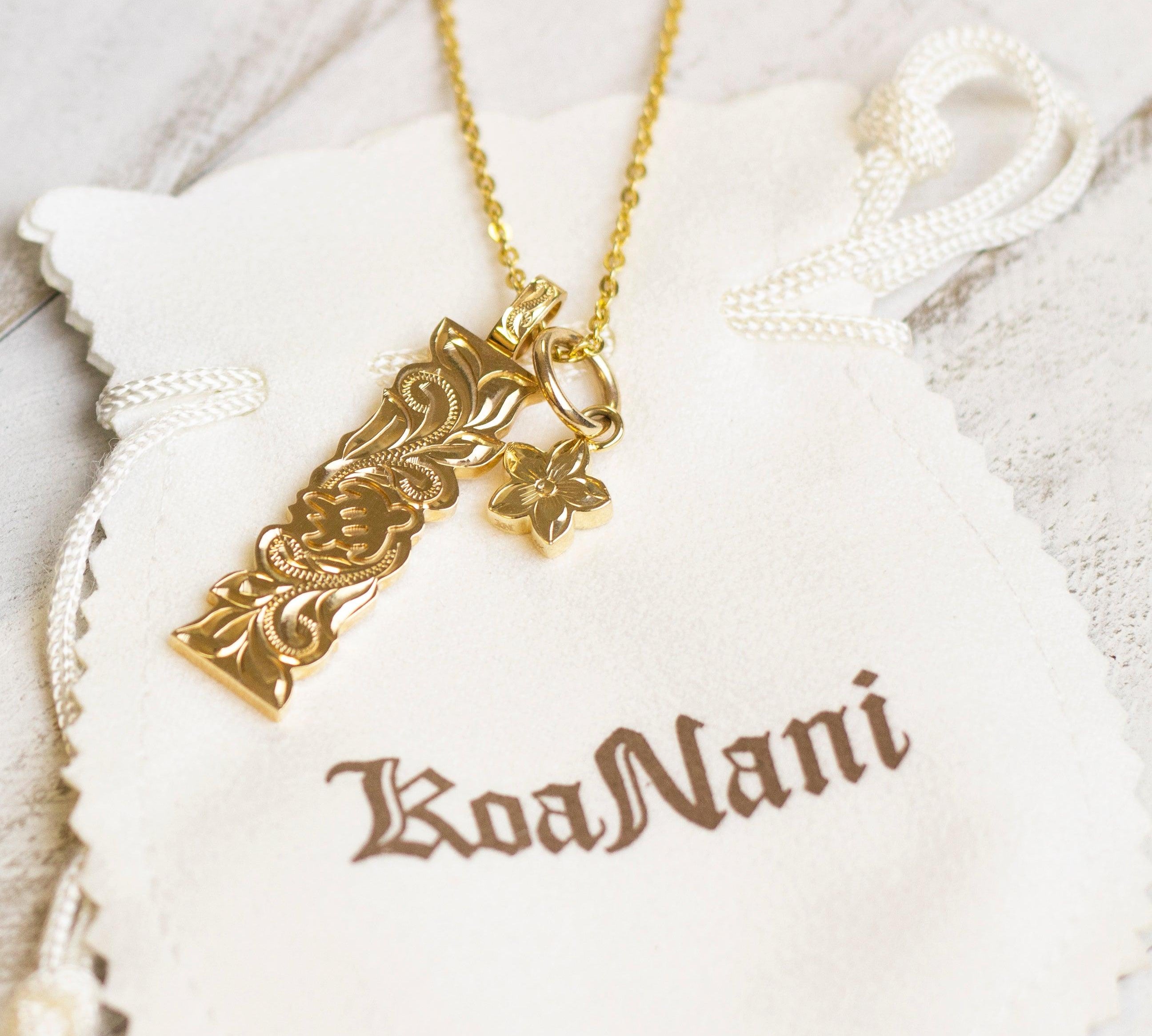 Honu Scroll Bar Pendant Pendant Island by Koa Nani 