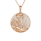Island Medallion Pendant Pendant Island by Koa Nani Rose Gold 