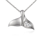 Kaimana Whale Tail Pendant Pendant Island by Koa Nani 