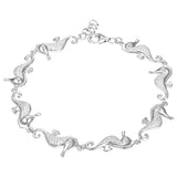 Kaneohe Seahorse Bracelet Bracelet Island by Koa Nani White Gold 