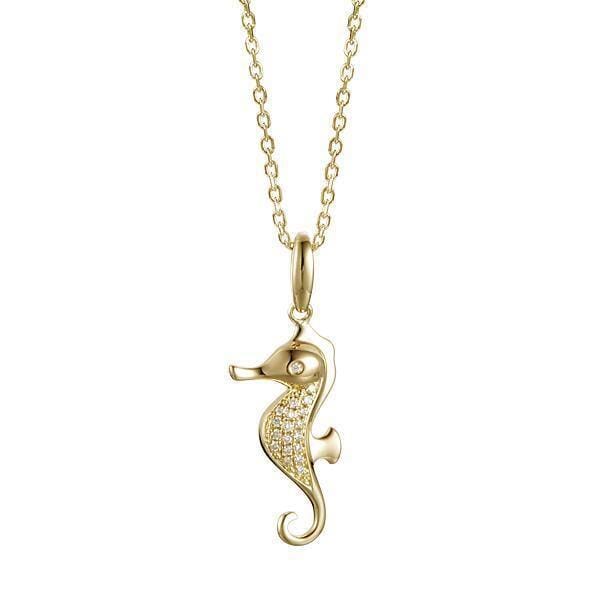 Kaneohe Seahorse Pendant Pendant Island by Koa Nani Small 
