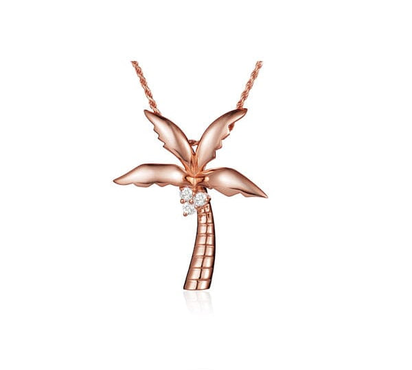 King Palm Tree Pendant Pendant Island by Koa Nani Small 