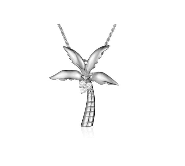 King Palm Tree Pendant Pendant Island by Koa Nani Small 