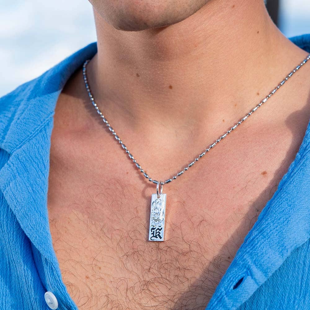 Koa Double Bar Pendant Pendant Island by Koa Nani 