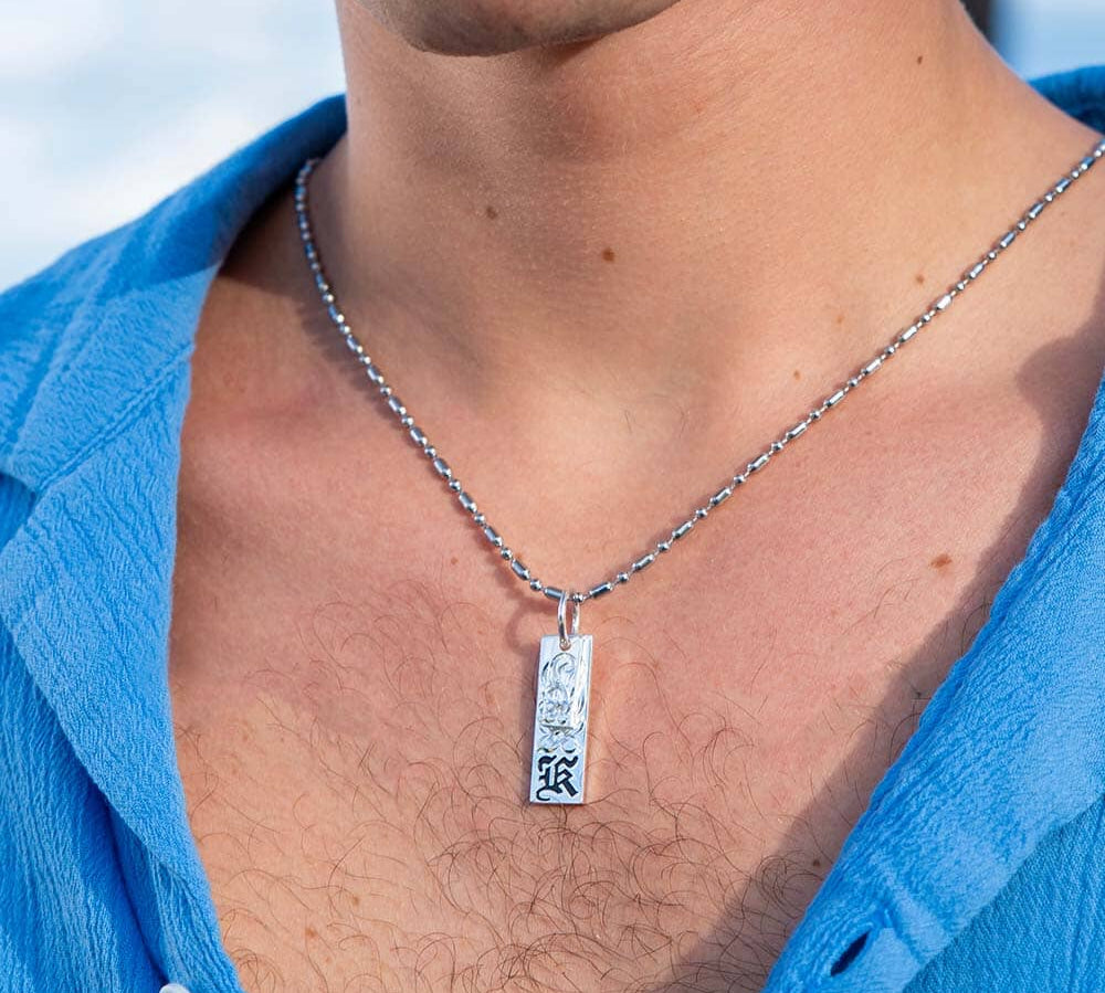 Koa Double Bar Pendant Pendant Island by Koa Nani 