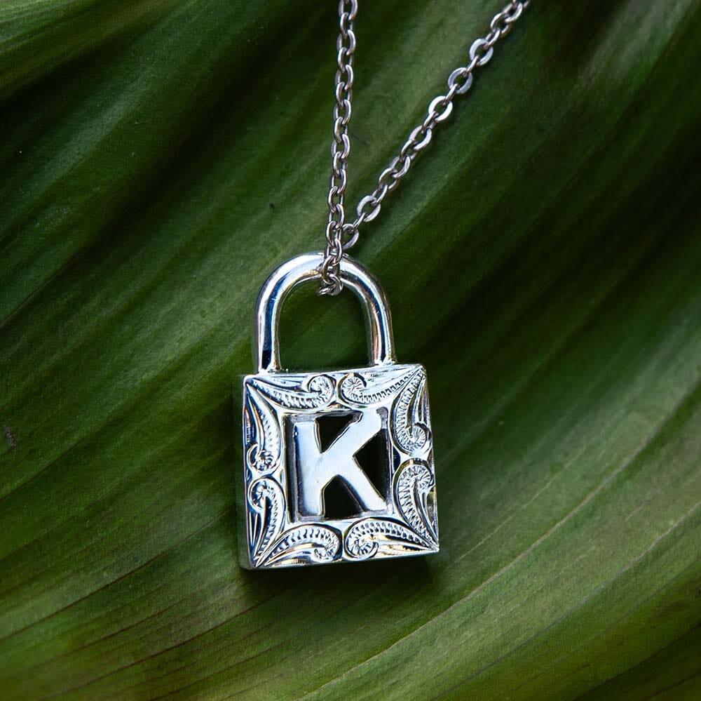 Koa Lock Pendant Pendant Island by Koa Nani 
