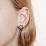 Koa Wood Anthurium Earrings Earrings Island by Koa Nani 