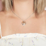 Koa Wood Anthurium Pendant Pendant Island by Koa Nani 